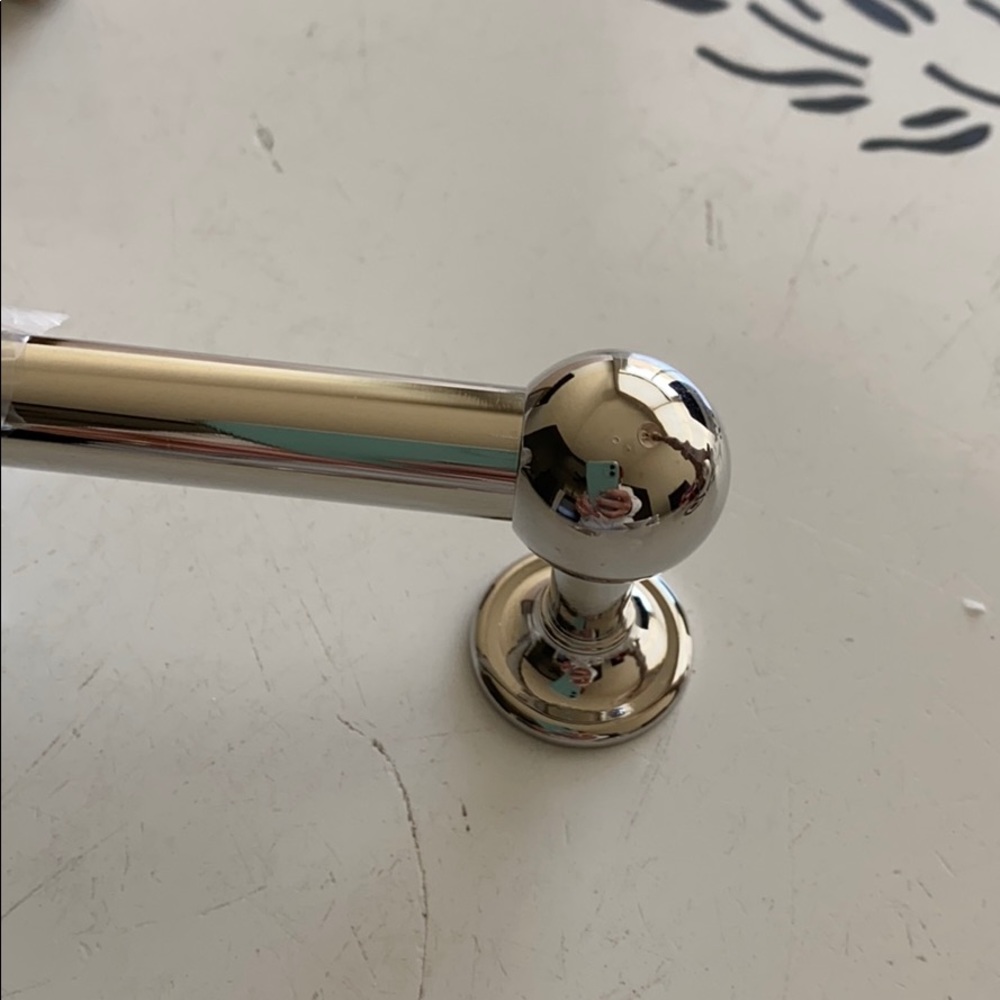Rejuvenation Landry Drawer Pull 12” Polished Brass
